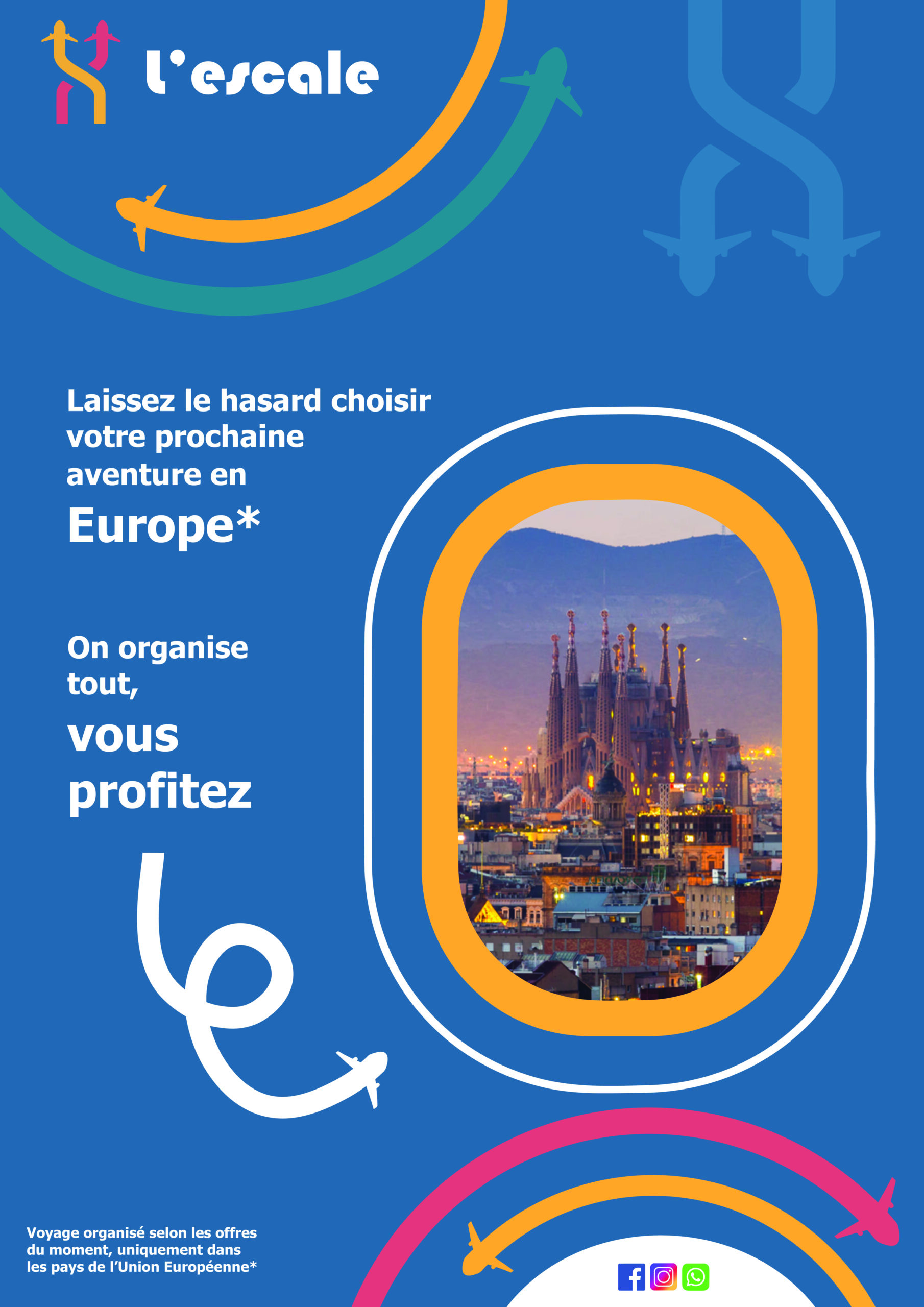 affiche agence de voyage